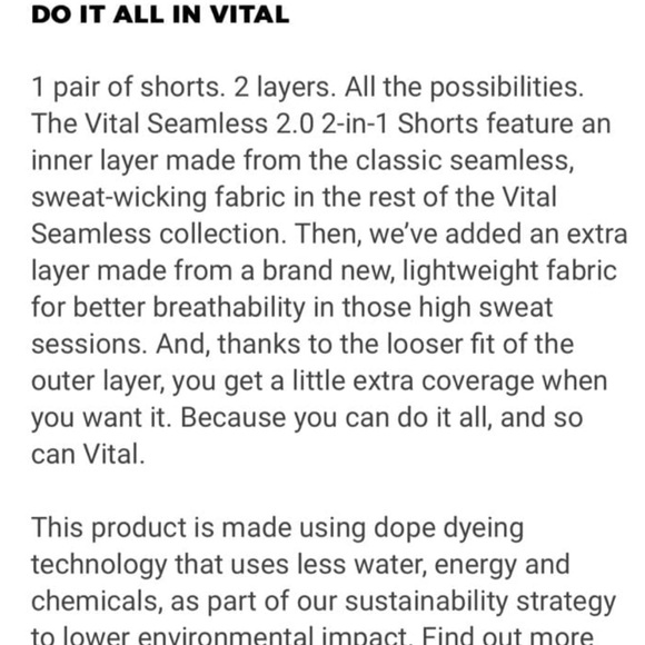 Gymshark vital seamless 2 in 1 shorts - Picture 6 of 6